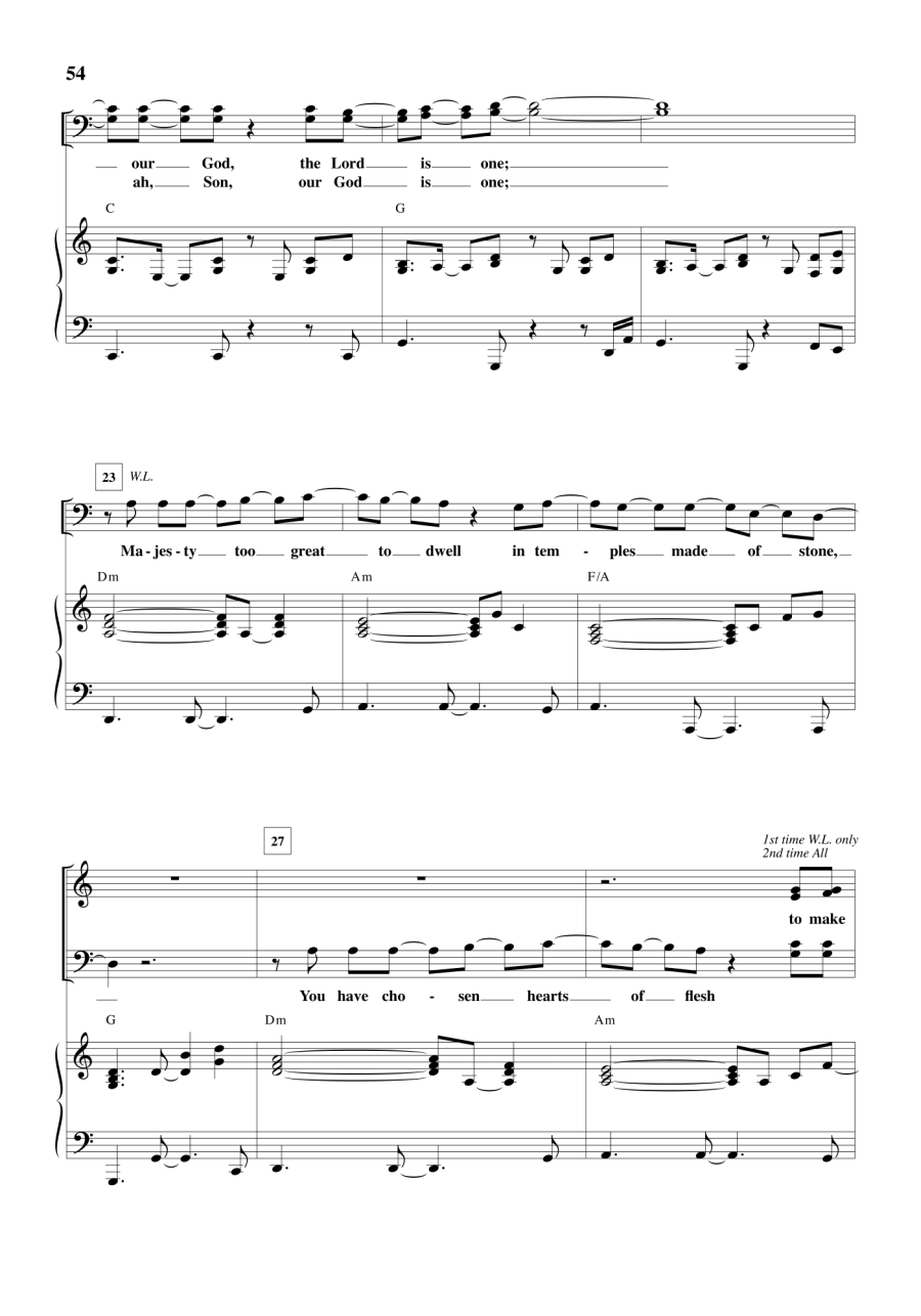 Sim Shalom chords and lyrics on Messianic Chords